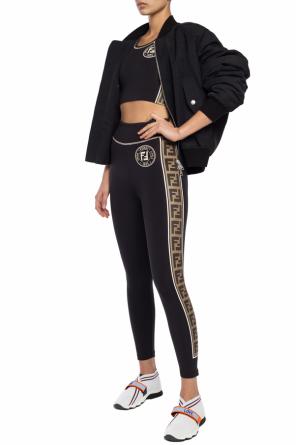 Sports bra with logo, zdjęcie 2 Sports bra with logo od Fendi